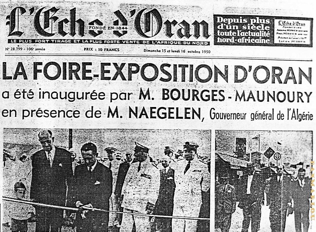 Oran - Echo d'Oran - Foire-Expo - Inauguration.jpg